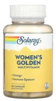 Solaray Women's Golden Multiple (Женские мультивитаминны) 90 капсул