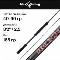 Спиннинг Maximus BLACK WIDOW -X Heavy Jig 25XH 2,5m 40-90g (MJSSBW25XH)