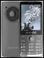 Телефон MAXVI P19, 2 SIM, серый