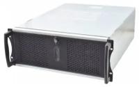 Серверный корпус mini-ITX Chenbro RM41300H12*13729 Без БП чёрный серебристый