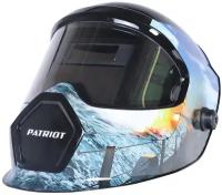 Маска сварщика Patriot WH 600E / 110х60 мм окно / степень затемнения DIN 9- 13 / защитная маска для сварки / сварочный шлем