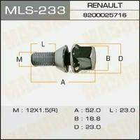 Болт колесный masuma renault megan ii clio ii Masuma MLS233