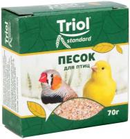 Песок-минеральная подкормка для птиц, 70г, Triol Standard