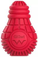 Игрушка для собак Резиновая лампочка, GiGwi 85026, серия BULB RUBBER, 10 см