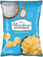 Чипсы Московский КАРТОФЕЛЬ картофельные, соль, 130 г