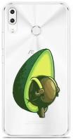 Силиконовый чехол на ASUS ZenFone 5 (ZE620KL) Авокадо-рюкзак / для асус Зенфон 5 ЗЕ620КЛ