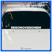 Наклейки на авто на стекло на кузов авто EBISONOVSEKONEM 70х5 см