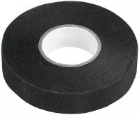 ЗУБР Авто-Жгут, 25м х 19 мм, черная, Термостойкая текстильная изолента, профессионал (1236-2)