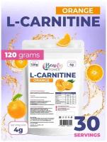 Beauty Power Жиросжигатель аминокислота L-Carnitine со вкусом Апельсин 120г