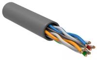 Кабель связи витая пара U/UTP (23AWG) кат.6 4х2 LSZH ITK, IEK LC1-C604-121 (1 м.)