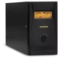 Exegate EP285579RUS ИБП ExeGate SpecialPro Smart LLB-600. LCD. AVR. C13. RJ. USB <600VA/360W, LCD, AVR, 4*IEC-C13, RJ45/11, USB, Black>