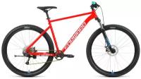 Велосипед горный хардтейл FORWARD SPORTING 29 XX D 29" 17" красный/синий RBK22FW29983 2022 г