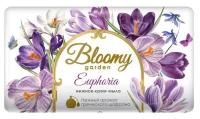 Весна крем-мыло кусковое Bloomy Garden Euphoria цветы, 4 шт., 90 г