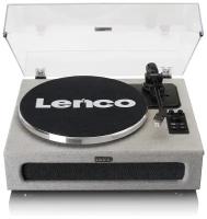 Виниловый проигрыватель Lenco LS-440 Grey с 4 встроенными динамиками