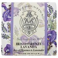 La Florentina Мыло твердое Iris of Florence & Lavender, 106 г