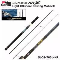 Abu Garcia, Спиннинг SLOS-703L-KR, 2.13м, 10-40г