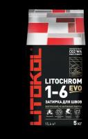 Затирка LITOKOL LITOCHROM 1-6 EVO LE.105 Cеребристо-серый 5 кг