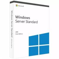 Программное обеспечение Windows Server Standard 2019 64Bit English DVD 5 Client 16 Core License BOX (коробочная версия)