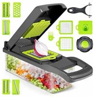 Овощерезка, Терка для овощей, Овощерезка 14 в 1, Измельчитель Mirosha Veggie slicer