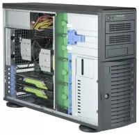 Supermicro Серверный корпус 4U Supermicro SC743AC 1200 Вт чёрный