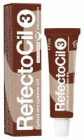 RefectoCil Краска для ресниц и бровей, 15 мл, 3, коричневый natural brown, 15 мл