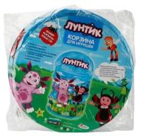 Прочие игрушки. Играем вместе. Корзина для игрушек Лунтик, в пакете. 43*60см. Арт. XDP-17916-R