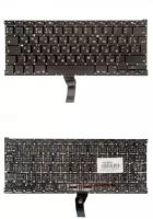 Keyboard / Клавиатура для Apple MacBook Air 13 A1369, Late 2010 (ZeepDeep Haptic) Г-образный Enter RUS