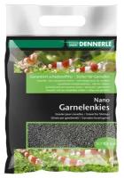 Грунт Dennerle Nano Garnelenkies, цвет черный, фр 0,7-1,2 мм, 2 кг