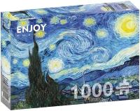 Пазл Enjoy 1000 деталей: Винсент Ван Гог. Звездная ночь