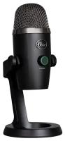 Микрофон проводной Blue Yeti nano, разъем: USB Type-C, black