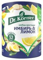 Др. Кёрнер Хлебцы Др. Кёрнер «Кукурузно-рисовые с имбирём и лимоном», 90 г