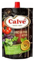 Кетчуп "Calve" К мясу на углях, набор из 2 штук по 350г