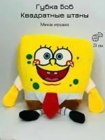 Мягкая игрушка Спанч Боб, 23х31 см. арт.1776-35/ Spongebob Squarepants