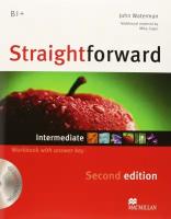 Straightforward 2nd Edition Intermediate Workbook with Key with Audio CD Pack