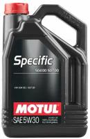 Моторное масло Motul Specific 504.00/507.00 5W30 5л (106375)