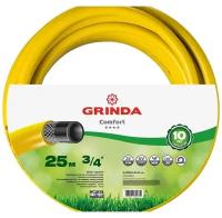 GRINDA COMFORT, 3/4″ 25 м, 25 атм, трёхслойный, армированный, поливочный шланг (8-429003-3/4-25)