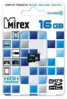Флеш карта microSD 16GB Mirex microSDHC Class 4