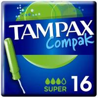 Тампоны Compak Super, с аппликатором, 16 шт