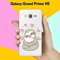 Силиконовый чехол на Samsung Galaxy Grand Prime VE Сон ленивца / для Самсунг Галакси Гранд Прайм ВЕ Дуос