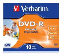 Диск DVD-R Verbatim 43521