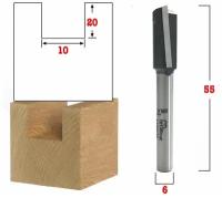 Фреза для петель и замков Z2+1 D=10x20x55 S=6 Millcut 115602