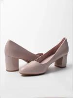 Туфли лодочки MISS MILLER, размер 41, розовый