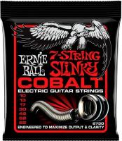 Струны для электрической гитары Ernie Ball Cobalt Skinny Top Heavy Bottom 7 (10-13-17-30-42-52-62), P02730