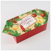 Сборная коробка-конфета "Советская", 14 x 22 x 8 см