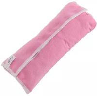 Подушка - накладка ARGO, детская, на ремень безопасности, розовая 29х11х9 см