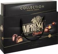 Набор шоколадных конфет IMPRESSO PREMIUM, черный, 424 гр