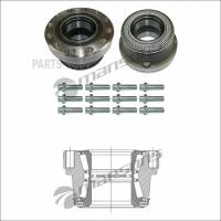 MANSONS 600.143 Ступица SAF SKRB 9022,9019 полуприцепа в сборе MANSONS