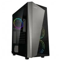 Корпус MidiTower Zalman S4 PLUS black (ATX, mATX, Mini-ITX, USB2.0 x2, USB3.0x1, без БП) (S4 PLUS)