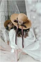 шляпа женская летняя,соломенная шляпа женская, шляпа пляжная женская,шляпа женская летняя пляжная, шляпа широкополая