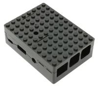 Корпус ACD RA182 Black ABS Plastic Building Block case for Raspberry Pi 3 B/B+